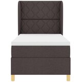 Krevet s opruga kutije Tamno smeđa 190 x 90 cm tkanina | shoptok.hr