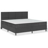  Boxspring postelja temno sivo blago 200x200 cm, (20643544) | Shoptok.si
