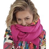 Pri Scarf Thick scarf tassels single color warm soft 200x70 cm Cene