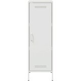  Visoka komoda bijela 36 x 39 x 113 cm čelična | Eponuda.com