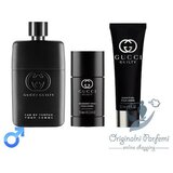 Gucci guilty pour homme eau de parfum set 90ml+50ml+75g cene