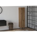 Hanah home Lipa - Walnut Walnut Bathroom Cabinet