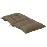  Jastuci za stolice 2 kom prošarano smeđesivi 100x50x7cm tkanina | shoptok.hr