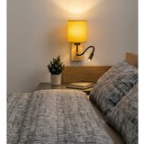  Brilagi - LED zidna lampa NUBILA WOOD 1xE27/25W/230V + LED/3W hrast/crna/žuta | Eponuda.com
