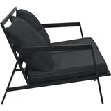  Garnitura z blazinami 4-delna aluminij temno siva | Shoptok.si