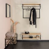 Spinder Design Crni/u prirodnoj boji metalni ormarić za cipele Marco – | shoptok.hr