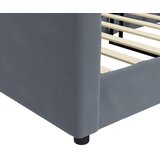  Dnevni krevet na razvlačenje bez madraca tamnosivi 100 x 200 cm | shoptok.hr