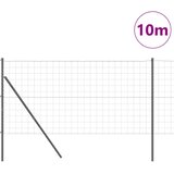 Euro Ograđivanje Ukop 10 x 1,4 m Čelik premazan PVC-om Siva | shoptok.hr