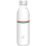 Ars Una Flag-bela dvostenska kovinska steklenica 600 ml | Shoptok.si