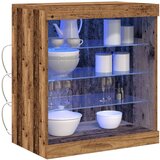  Komoda s LED svjetlima Stari drvo 60 5x37x67 cm | shoptok.hr