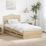  Okvir za krevet s ladicama Sonoma hrast 100 x 200 cm - sonoma hrast 100 x 200 cm | shoptok.hr