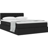  Krevet s madracem i skladištem s madracem Crna 140 x 190 cm | shoptok.hr