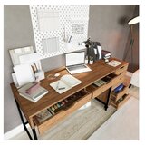 Hanah home atlas 1600-59 atlantic pine study desk | ePonuda.com