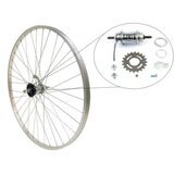  Zadnji kotač 24" (24x13/8; 540mm) jednostjenski sivi obruč | shoptok.hr