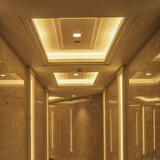  LED ugradna stropna spot svetiljka LED/28W/230V 3000/4000/6400K, prečnik 20 cm, bela | Eponuda.com