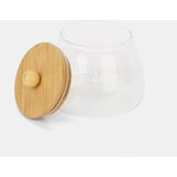 Sinsay Staklena posuda za hranu s bambusovim poklopcem | shoptok.hr