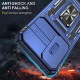 SUNSKY Hybrid Armor ovitek za Samsung A35 / A55, Navy Blue | Shoptok.si