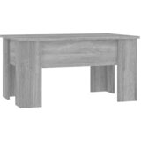  Stolić za kavu siva boja hrasta 79x49x41 cm konstruirano drvo | Eponuda.com
