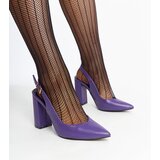 Gemre Wechsler Purple Slingback Pumps | shoptok.hr