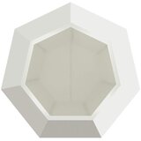  Sadilica 2 pcs Bijelo 75 x 75 x 60 cm Čelik | shoptok.hr