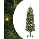 vidaXL Umestno božično drevo Zelena 120 cm PVC in Jeklo in Plastika | Shoptok.si