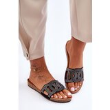 Boto Women's Embellished Slippers Black Evelins | ePonuda.com