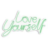 WALLXPERT dekorativna plastična led rasveta love yourself green | ePonuda.com