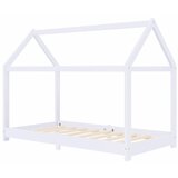 Furnova Otroški posteljni okvir bel iz trdne borovine 80x160 cm, (21918610) | Shoptok.si