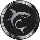 WHITESHARK podloga za miško okrogla črna MP-1964 MINOTAUR, (20832503) | Shoptok.si