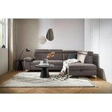 CARRYHOME SEDEŽNA GARNITURA, mikrovlakna rjavosiva | Shoptok.si