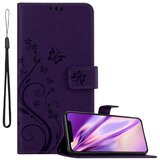Cadorabo Ohišje, združljivo z Apple iPhone 11 PRO MAX v klasična temno modra - Zaščitni ovitek v cvetličnem dizajnu z magnetnim zapiranjem, stoječo funkcijo in režami za kartice, (20562632) Cene