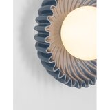 Nova Luce Plava zidna lampa keramička Petel &amp;ndash; Slike