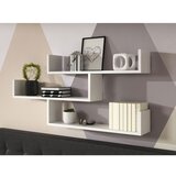  Zidna polica TRIO 55x119 cm bela | Eponuda.com