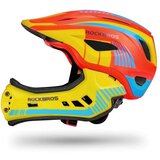 ROCKBROS dječja biciklistička kaciga s odvojivom čeljusti TT-32SOYB-M žuta | shoptok.hr