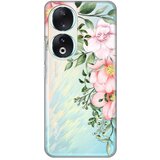 torbica silikonska print skin za honor 90 gentle rose pattern