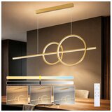 Brilagi LED prigušiva luster na sajli SIGNATURE LED/53W/230V 120 cm zlatna + daljinski upravljač u