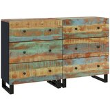  Komode 2 kom 60 x 33 x 75 cm od masivnog obnovljenog drva | shoptok.hr