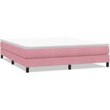Box Spring krevet bez madracem ružičasti 180x220 cm baršun | shoptok.hr