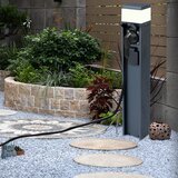 Brilagi Spoljašnja svetiljka sa 2 SCHUKO utičnice PILLAR 1xG9/11W/230V IP44 antracit | Eponuda.com