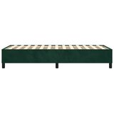  Okvir za krevet s oprugom tamnozeleni 90x200 cm baršunasti | Eponuda.com