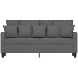  Dvosjed od tkanine tamnosivi 140 cm Siva | Shoptok.si