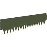  Ograda oko Travnjaka 20 pcs 103 x 25 cm metal Maslinastozelena | Eponuda.com