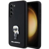 Karl Lagerfeld SILIKONSKI OVITEK IKONIK METAL PIN ZA SAMSUNG GALAXY S24+ ČRN, (21897736) | Shoptok.si