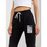RELEVANCE Sweatpants-RV-DR-7520.82-black | Shoptok.si