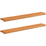  Prozorske klupice 2 kom. Svijetlosmeđa 120 x 20 x 2 cm Slike