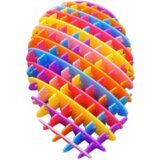 Antistres fleksibilna igračka Rainbow 10 cm - šarena | shoptok.hr