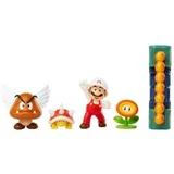 Mini Figure World of Nintendo - 5-Pack - Super Mario Lava Castle Diorama Set