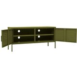 vidaXL TV ormarić maslinasti 105 x 35 x 50 cm čelični | shoptok.hr