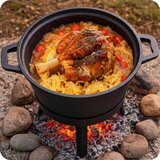 Berdsen BD-480 litega kotliča 8 L s tavico in ločljivimi nogami | Shoptok.si