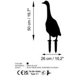 WALLXPERT Dekorativna figura Guska 04, 65x26 cm, 1,5 mm | Eponuda.ba